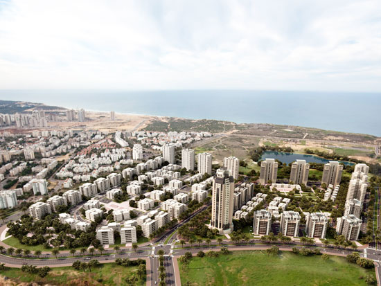 שכונת אגמים בנתניה / צלם: יחצ
